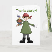 Kapitein Hook Bedankkaart (Voorkant)