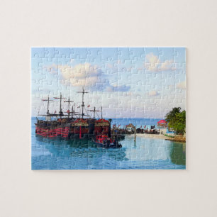 Kapitein Hook Pirate Ship, Cancun Jigzaag Puzzle Legpuzzel