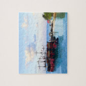 Kapitein Hook Pirate Ship, Cancun Jigzaag Puzzle Legpuzzel (Verticaal)