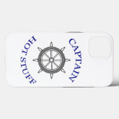 "Kapitein Hot Stuff" Case-Mate iPhone Case (Achterkant (horizontaal))