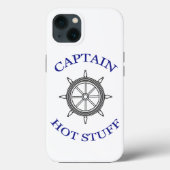 "Kapitein Hot Stuff" Case-Mate iPhone Case (Achterkant)