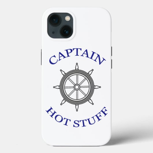 "Kapitein Hot Stuff" Case-Mate iPhone Case (Achterkant)