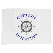 "Kapitein Hot Stuff" Groot Cadeauzakje (Voorkant)