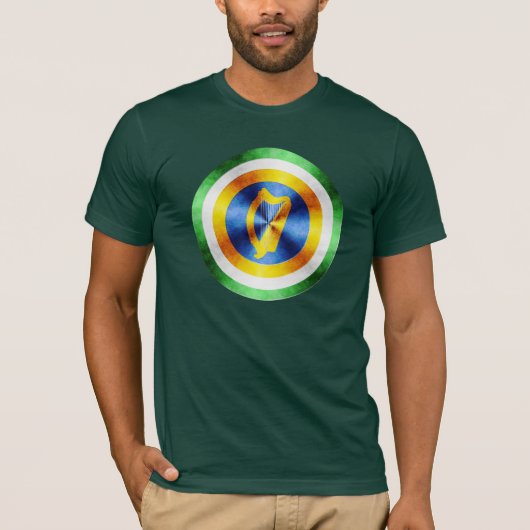 Kapitein Ireland Hero Shield T-shirt (Voorkant)
