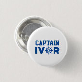 Kapitein Ivor Ronde Button 3,2 Cm (Voorkant /achterkant)
