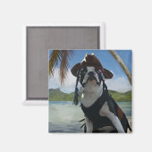 Kapitein Jack mus Magneet (Voorkant / Achterkant)