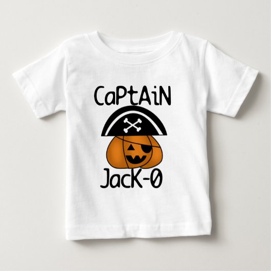 Kapitein Jack=O Halloween-overhemden en -geschenke (Voorkant)