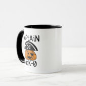 Kapitein Jack=O Halloween-overhemden en -geschenke Mok (Voorkant links)