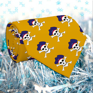 Kapitein Jack, Pirate mode, Gold Pirates vlag Stropdas