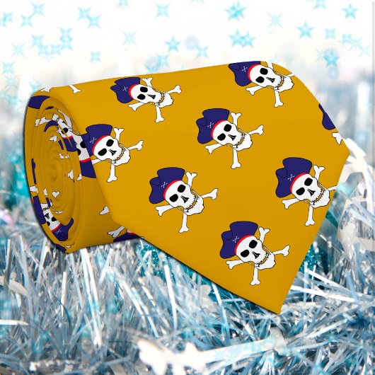 Kapitein Jack, Pirate mode, Gold Pirates vlag Stropdas