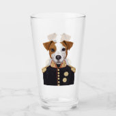 Kapitein Jack Russell Glas (Voorkant)