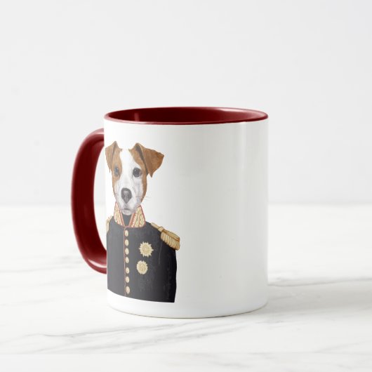 Kapitein Jack Russell Mok (Voorkant links)