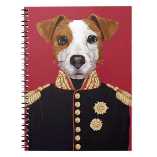 Kapitein Jack Russell Notitieboek (Voorkant)