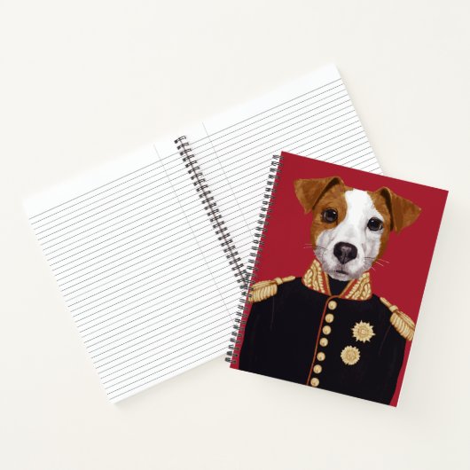 Kapitein Jack Russell Notitieboek (Binnen)