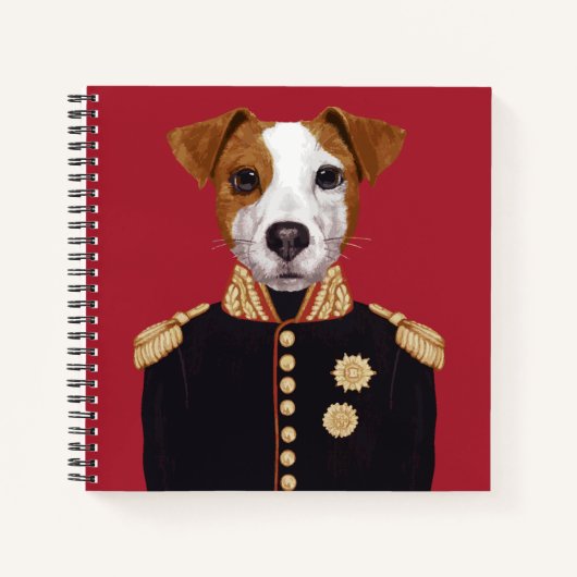 Kapitein Jack Russell Notitieboek (Voorkant)
