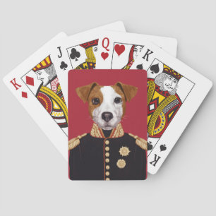 Kapitein Jack Russell Pokerkaarten