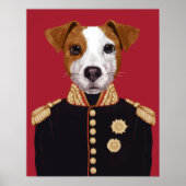 Kapitein Jack Russell Poster (Voorkant)