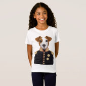 Kapitein Jack Russell T-shirt (Voorkant volledig)