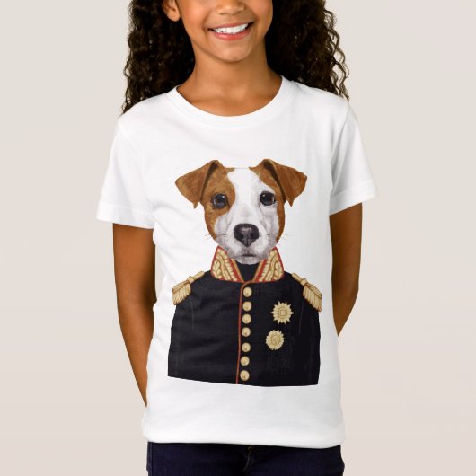 Kapitein Jack Russell T-shirt (Voorkant)