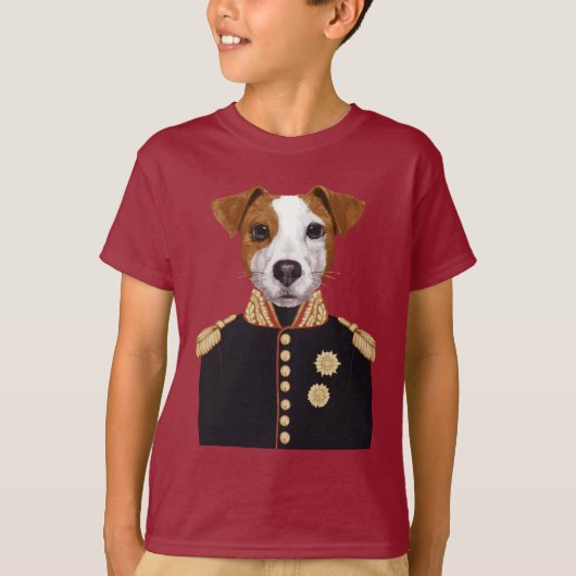 Kapitein Jack Russell T-shirt (Voorkant)