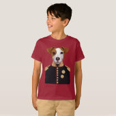 Kapitein Jack Russell T-shirt (Voorkant volledig)