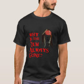 Kapitein Jack Sparrow - Rum Classic T-Shirt (Voorkant)