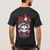 Kapitein Jack's Klassieke Mannen Shirt (Achterkant)