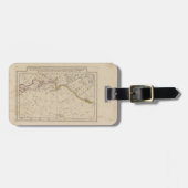 Kapitein James Cook Chart of Alaska Discovery Bagagelabel (Voorkant horizontaal)