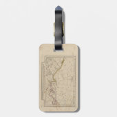 Kapitein James Cook Chart of Alaska Discovery Bagagelabel (Achterkant verticaal)