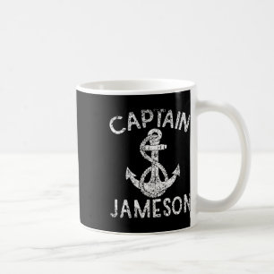 Kapitein Jameson Yacht Anchor Boat Ship Boat Koffiemok