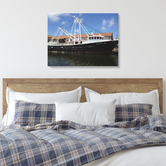 Kapitein Joe Canvas Afdruk (Insitu (Slaapkamer))