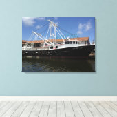 Kapitein Joe Canvas Afdruk (Insitu (Houten vloer))