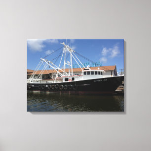 Kapitein Joe Canvas Afdruk