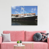 Kapitein Joe Canvas Afdruk (Insitu (Woonkamer))