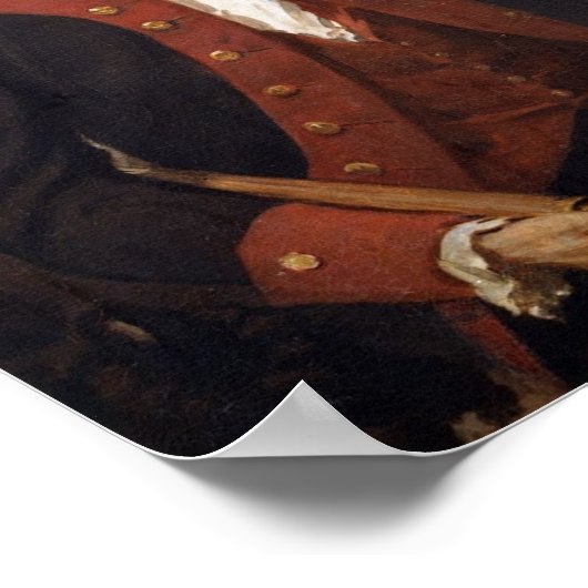 Kapitein John Paul Jones, Continental Navy Poster (Hoek)