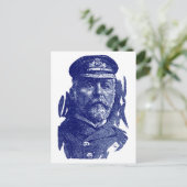 Kapitein John Smith, HMS Titanic Briefkaart (Staand voorkant)