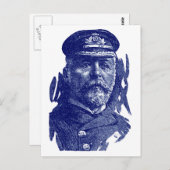 Kapitein John Smith, HMS Titanic Briefkaart (Voorkant / Achterkant)