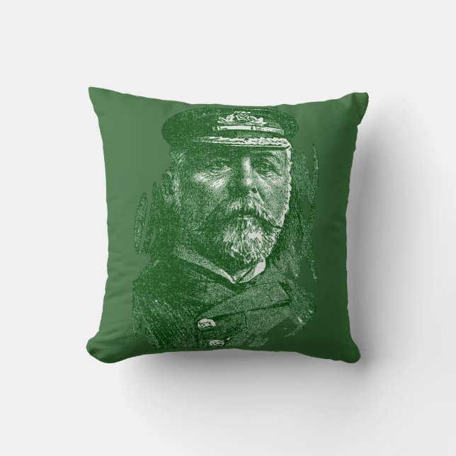 Kapitein John Smith, HMS Titanic Kussen (Voorkant)
