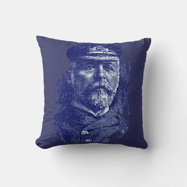 Kapitein John Smith, HMS Titanic Kussen (Voorkant)