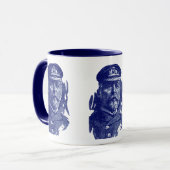 Kapitein John Smith, HMS Titanic Mok (Voorkant links)