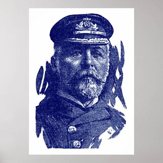 Kapitein John Smith, HMS Titanic Poster (Voorkant)