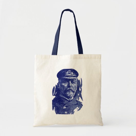 Kapitein John Smith, HMS Titanic Tote Bag (Voorkant)