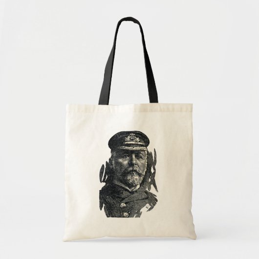 Kapitein John Smith, HMS Titanic Tote Bag (Voorkant)