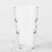 Kapitein Jouw naam Nautical Anchor Tumbler Glass (Links)