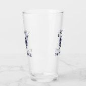 Kapitein Jouw naam Nautical Crab Tumbler Glass (Links)