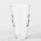 Kapitein Jouw naam Sailboot Tumbler Glass (Links)