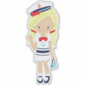 Kapitein, kapitein, schipper, koffiemeisje, klonen sticker (Voorkant)