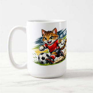 Kapitein Kat: De Voetbalsprint Koffiemok