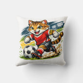 Kapitein Kat: De Voetbalsprint Kussen (Achterkant)