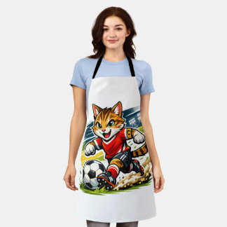 Kapitein Kat: De Voetbalsprint Schort
